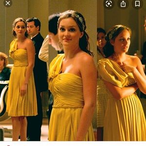 3.1 Phillip Lim yellow  dress aso Gossip Girl